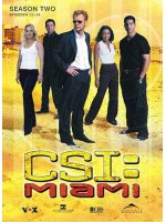 CSI MIAMI Season 2 ไขคดีปริศนา ไมอามี่ ปี 2 DVD 6 แผ่น พากย์ไทย